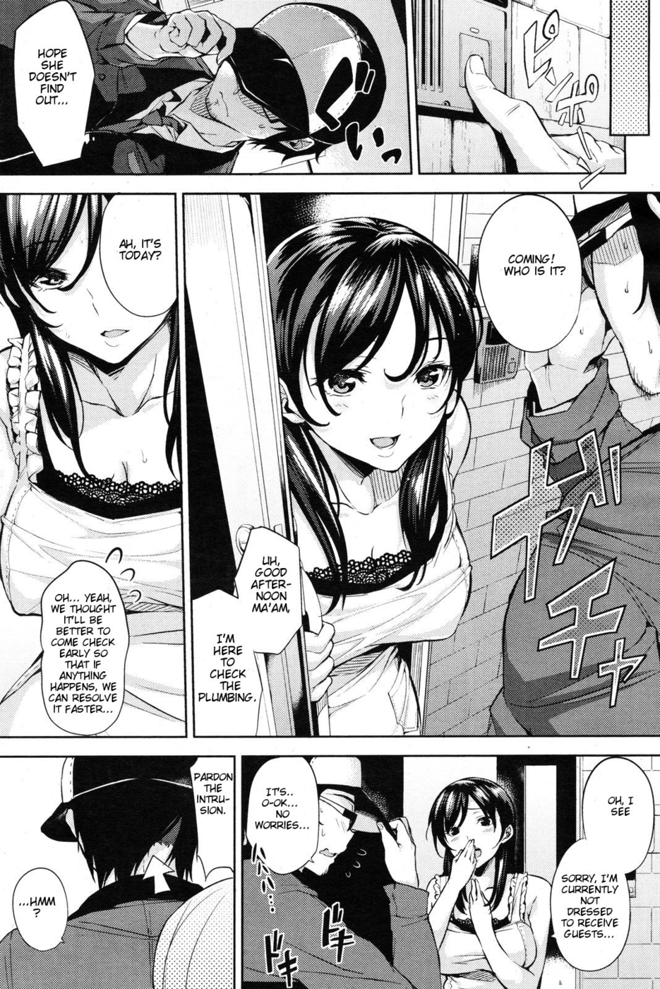 Hentai Manga Comic-Okusama Mizunure Chuui-Read-2